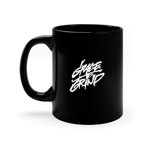 "The Edge" 11oz Black Mug