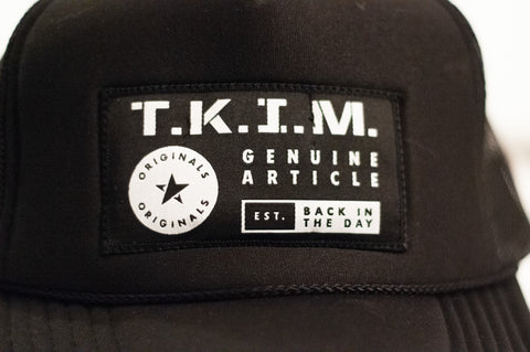 T.K.I.M. Trucker Snapback Hat
