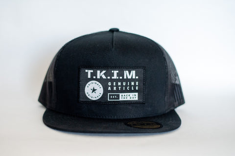 T.K.I.M. Twill Trucker Snapback