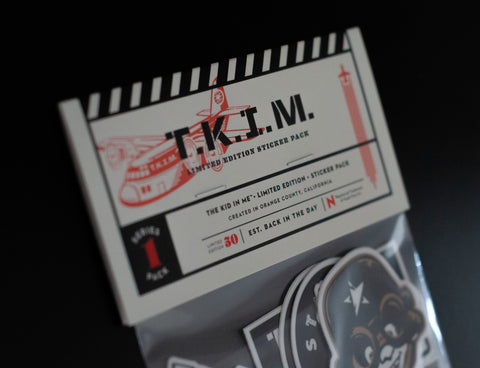 Limited Edition T.K.I.M. Sticker Pack - Series #1